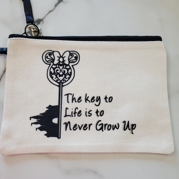 Mickey Mouse & Minnie Mouse Makeup Bag Double Sided - Picture 7 of 9